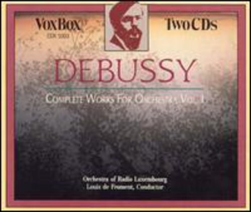 CD диск Debussy / De Froment / Radio Luxemborg Orchestra: Orchestral Works V1
CD диск Debussy / De Froment / Radio Luxemborg Orchestra: Orchestral Works V1