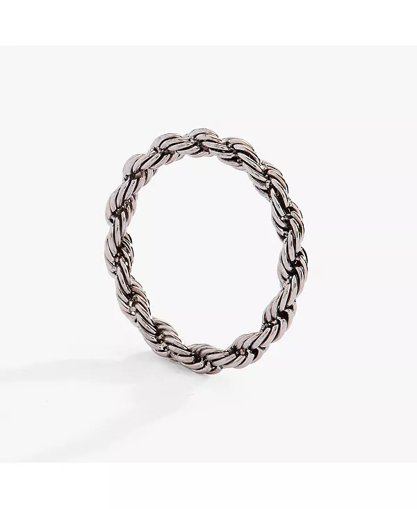 Замороженное французское веревочное цепочное кольцо Alex And Ani, silver
Замороженное французское веревочное цепочное кольцо Alex And Ani, silver