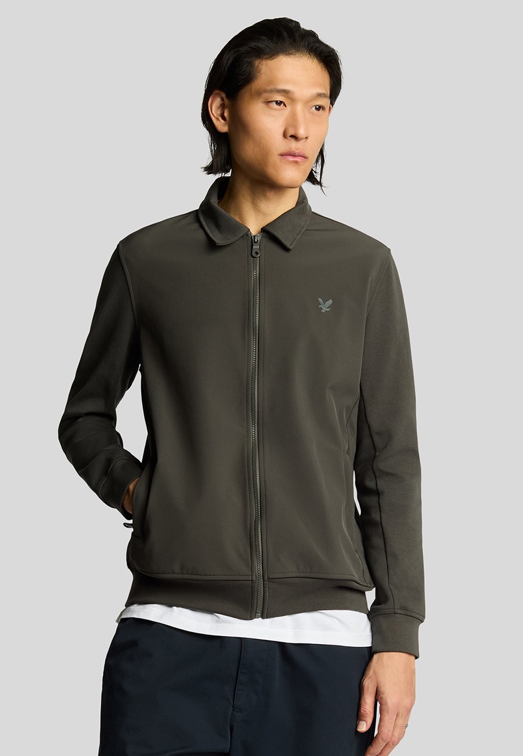 Толстовка на молнии Lyle & Scott, цвет Gunmetal
Толстовка на молнии Lyle & Scott, цвет Gunmetal