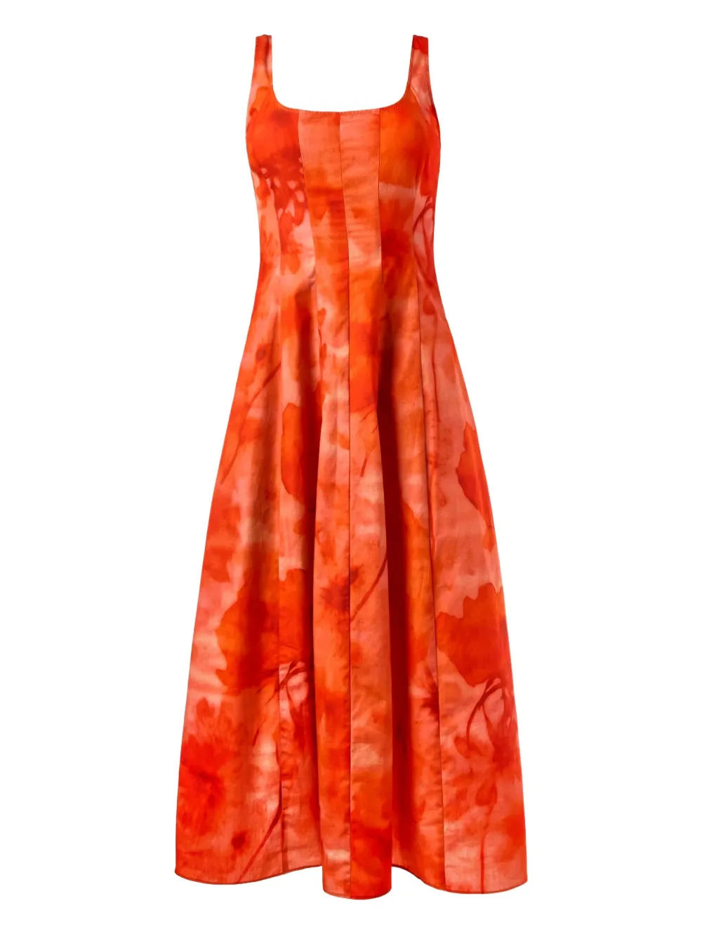 Платье миди с принтом в виде вытачек Alejandra Alonso Rojas, красный
Платье миди с принтом в виде вытачек Alejandra Alonso Rojas, красный