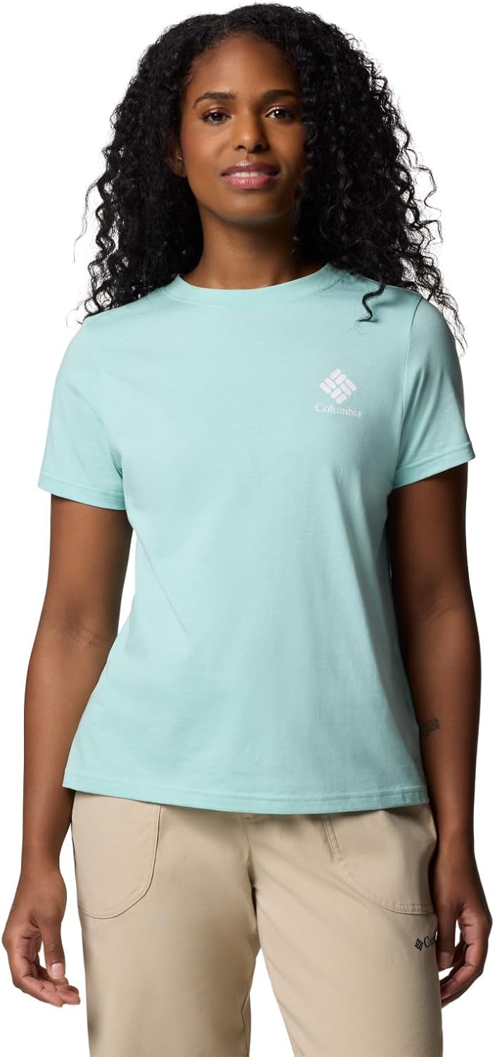 Женская футболка Columbia Rolling Bend с коротким рукавом и принтом, Spray/Stacked Gem
Женская футболка Columbia Rolling Bend с коротким рукавом и принтом, Spray/Stacked Gem