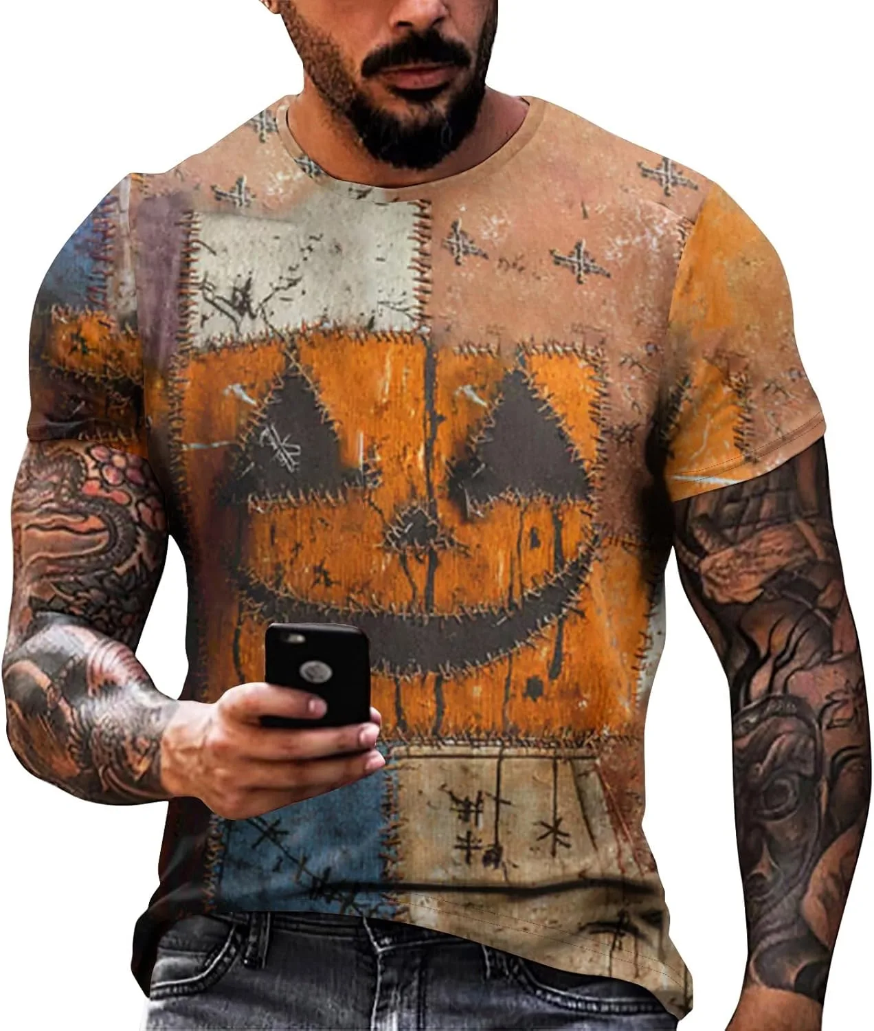 Мужская футболка с принтом FlekmanArt
Мужская футболка с принтом FlekmanArt