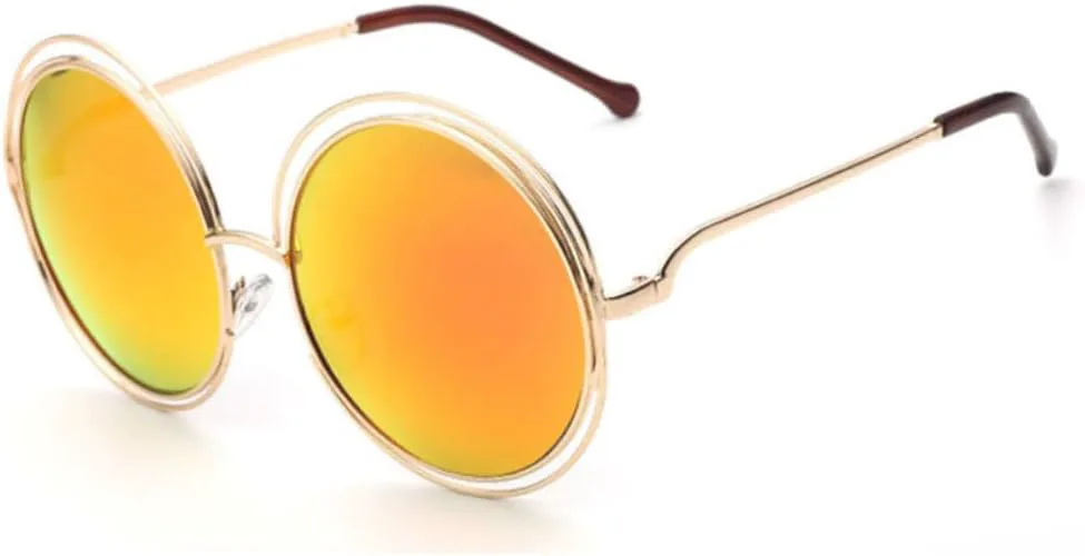 Винтажные большие круглые солнцезащитные очки для женщин, оправа из сплава с полым профилем, модные солнцезащитные очки с защитой от УФ-излучения UV400 UUPTTPL, 11
Винтажные большие круглые солнцезащитные очки для женщин, оправа из сплава с полым профилем, модные солнцезащитные очки с защитой от УФ-излучения UV400 UUPTTPL, 11