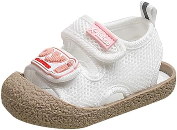 Детские летние сандалии с дышащей сеткой, резиновой подошвой и противоскользящей поверхностью для мальчиков и девочек, 9-30 месяцев Kuner, белый
Детские летние сандалии с дышащей сеткой, резиновой подошвой и противоскользящей поверхностью для мальчиков и девочек, 9-30 месяцев Kuner, белый