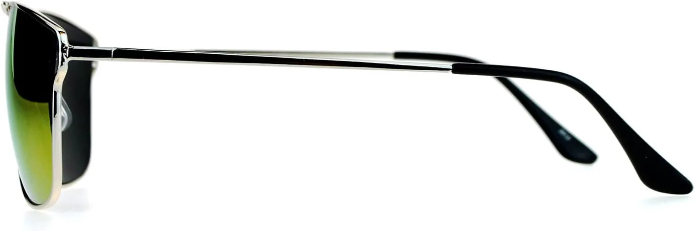 Дизайнерские солнцезащитные очки унисекс в квадратной оправе с металлическими проволочными линзами и зеркальными линзами JuicyOrange, Silver (Fuchsia Mirror)
Дизайнерские солнцезащитные очки унисекс в квадратной оправе с металлическими проволочными линзами и зеркальными линзами JuicyOrange, Silver (Fuchsia Mirror)