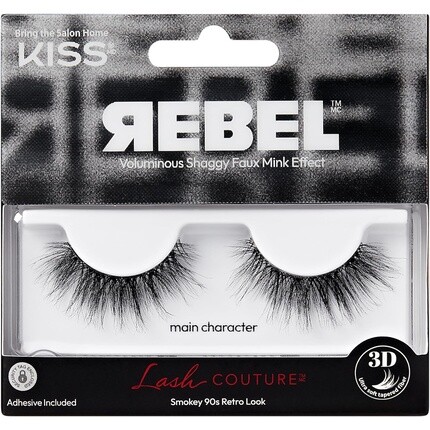 Kiss Накладные ресницы Lash Couture Rebel Collection 1 пара
Kiss Накладные ресницы Lash Couture Rebel Collection 1 пара