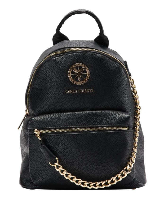Рюкзак с декоративной цепочкой Costazza Carlo Colucci, черный
Рюкзак с декоративной цепочкой Costazza Carlo Colucci, черный