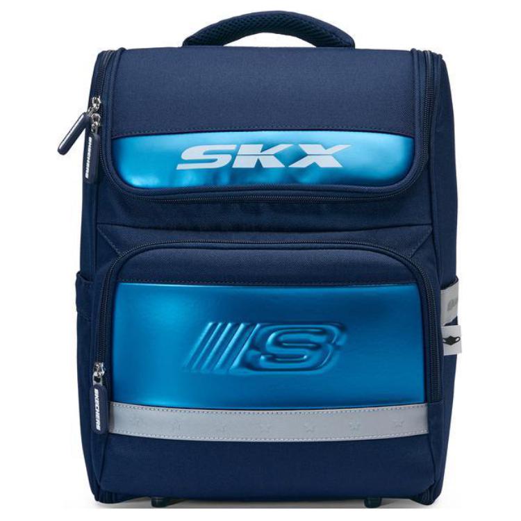 Сумка-рюкзак из ткани мужская тёмно-синяя Skechers
Сумка-рюкзак из ткани мужская тёмно-синяя Skechers