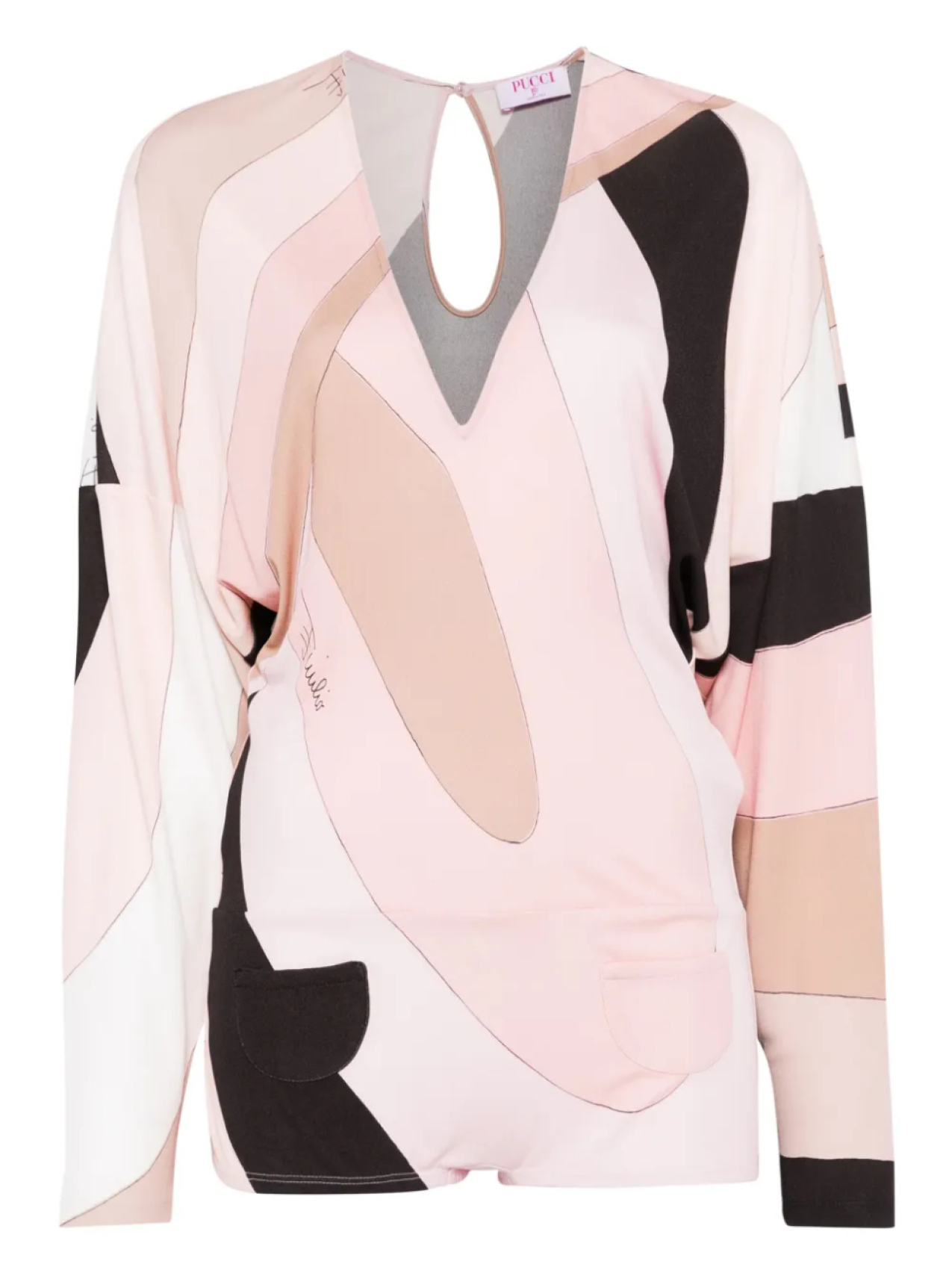 PUCCI комбинезон с абстрактным принтом, розовый
PUCCI комбинезон с абстрактным принтом, розовый