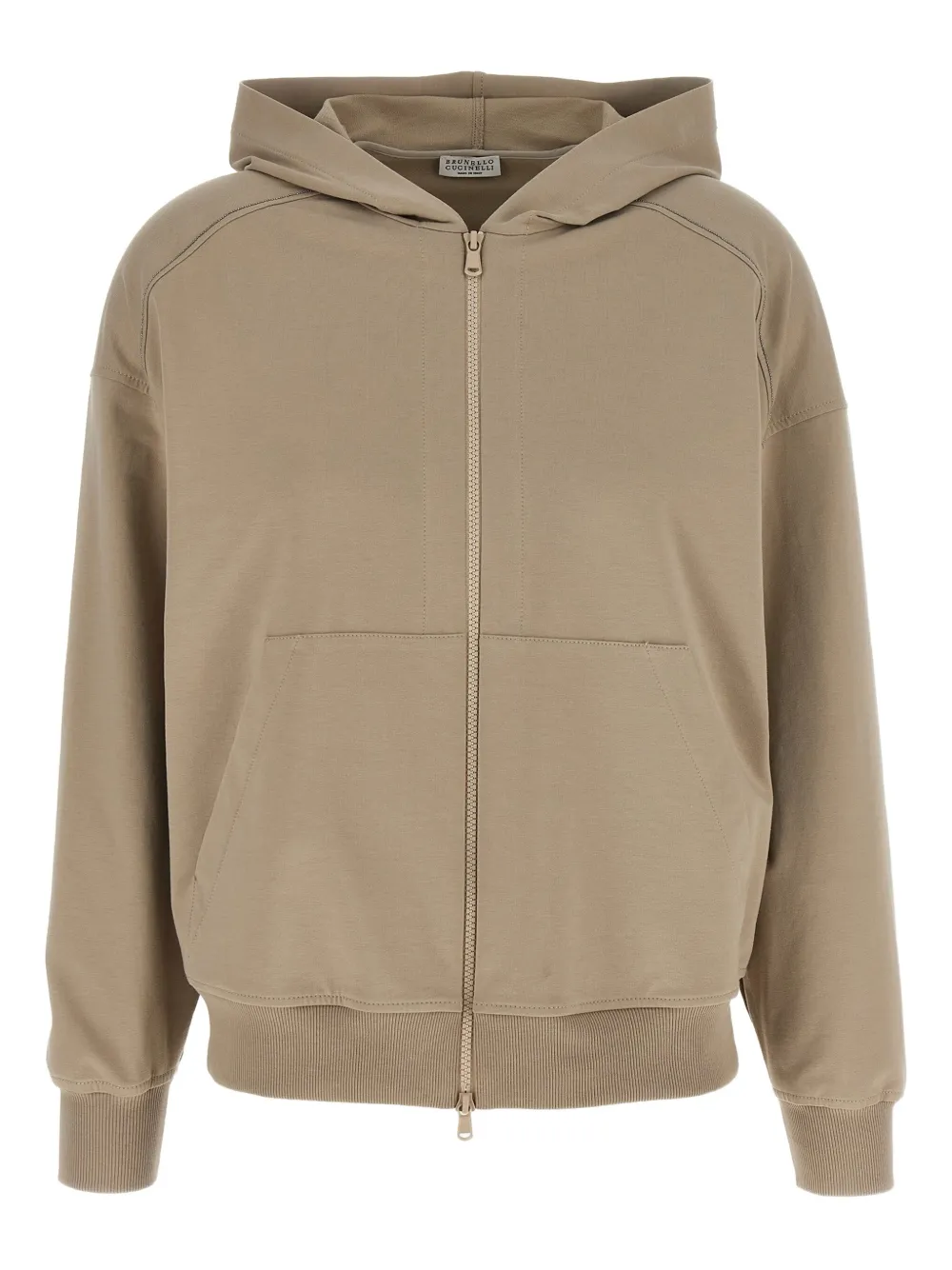 Худи Monile на молнии Brunello Cucinelli, нейтральный
Худи Monile на молнии Brunello Cucinelli, нейтральный