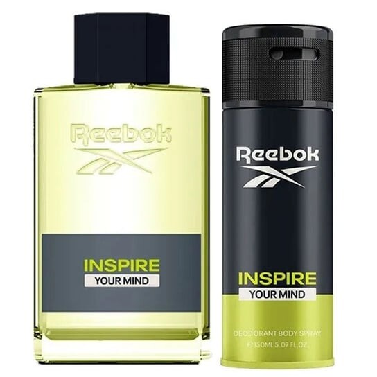 Набор косметики, 2 шт. Reebok Inspire Your Mind
Набор косметики, 2 шт. Reebok Inspire Your Mind