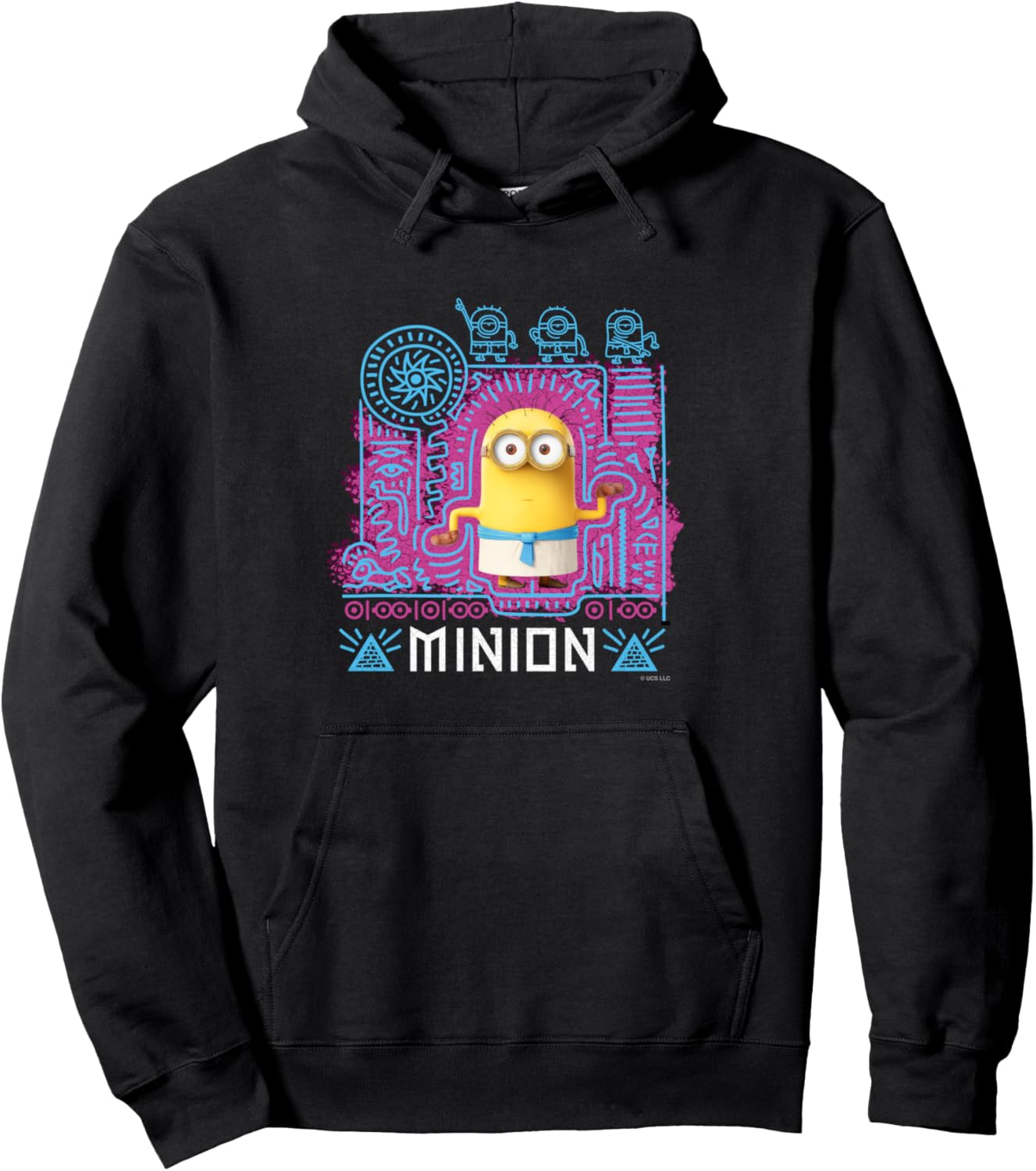 Худи с изображением египетского миньона (Тома) Minions, черный
Худи с изображением египетского миньона (Тома) Minions, черный