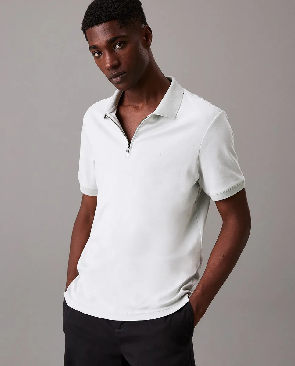 Мужская рубашка-поло на молнии Calvin Klein, светло-серый
Мужская рубашка-поло на молнии Calvin Klein, светло-серый