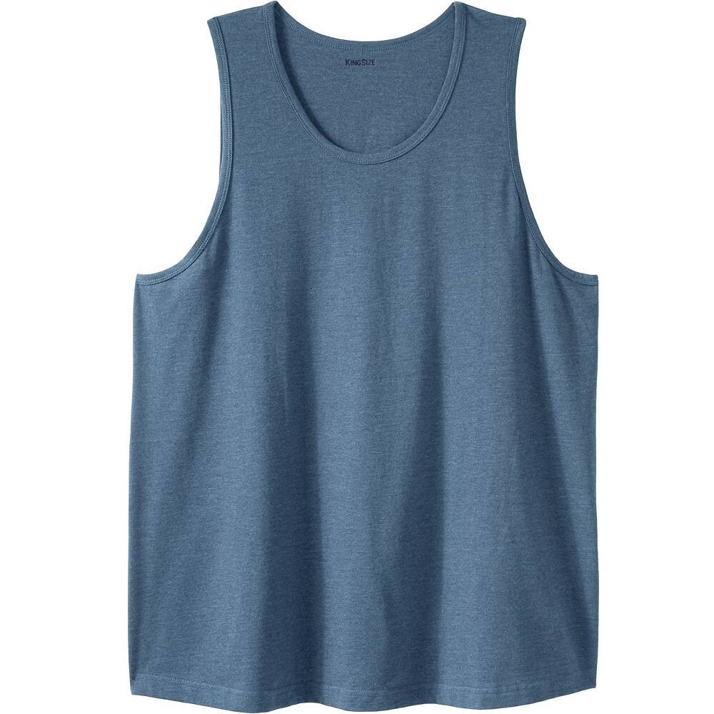 Мужская большая и высокая безусадочная легкая майка Kingsize KingSize, цвет Heather Slate Blue
Мужская большая и высокая безусадочная легкая майка Kingsize KingSize, цвет Heather Slate Blue