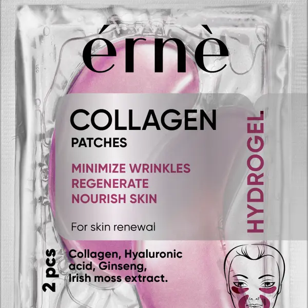 Коллагеновые патчи для глаз, 2 шт./1 упаковка. Erne
Коллагеновые патчи для глаз, 2 шт./1 упаковка. Erne