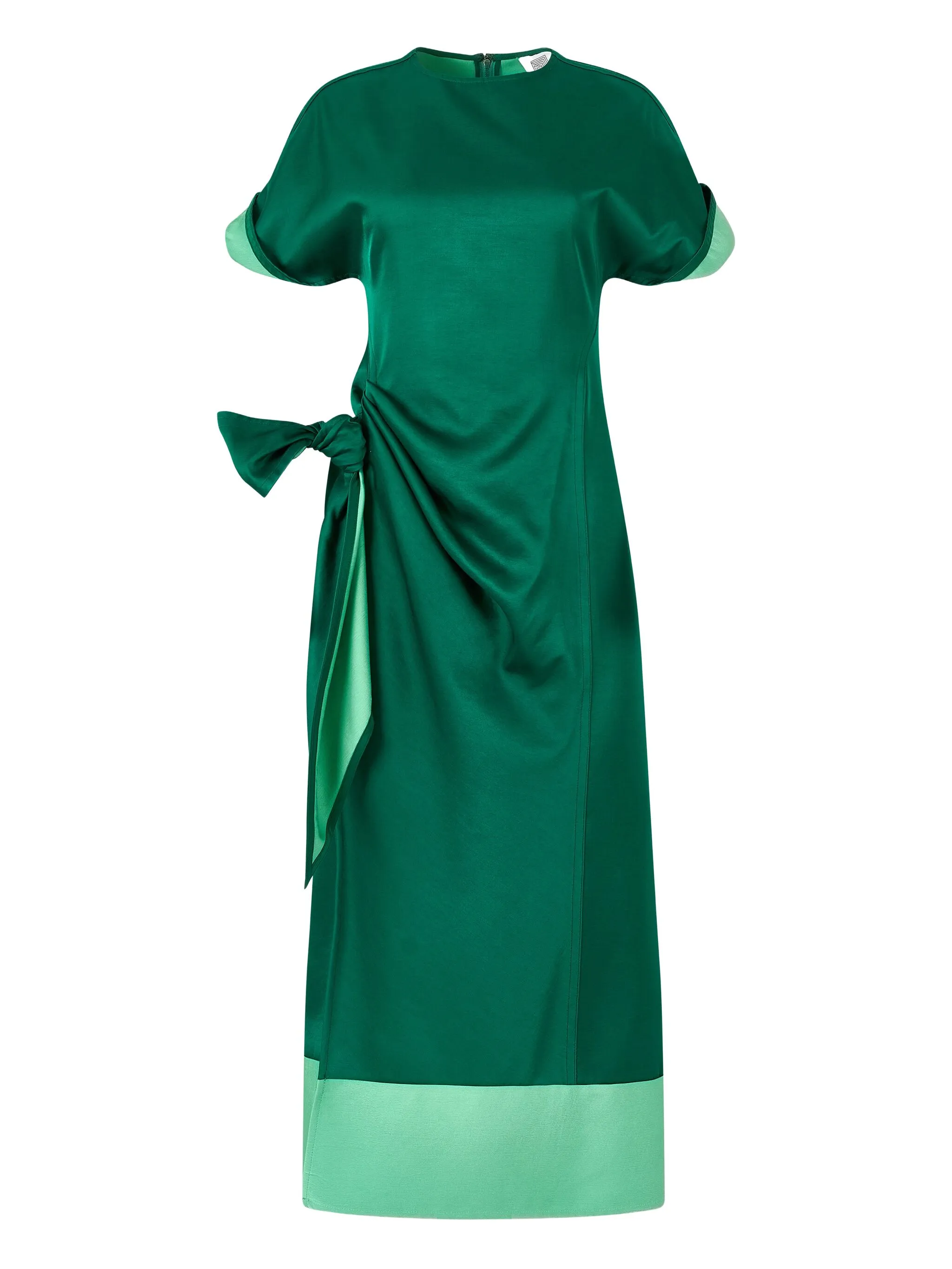 Платье миди Sash & Slit Rosie Assoulin, зеленый
Платье миди Sash & Slit Rosie Assoulin, зеленый