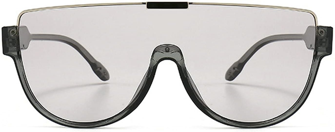 Большие солнцезащитные очки для женщин и мужчин, роскошные очки-маска в крупной оправе, защитные очки с плоской верхней частью, прозрачные очки для защиты глаз от УФ-излучения UV400 mincl, Silver
Большие солнцезащитные очки для женщин и мужчин, роскошные очки-маска в крупной оправе, защитные очки с плоской верхней частью, прозрачные очки для защиты глаз от УФ-излучения UV400 mincl, Silver