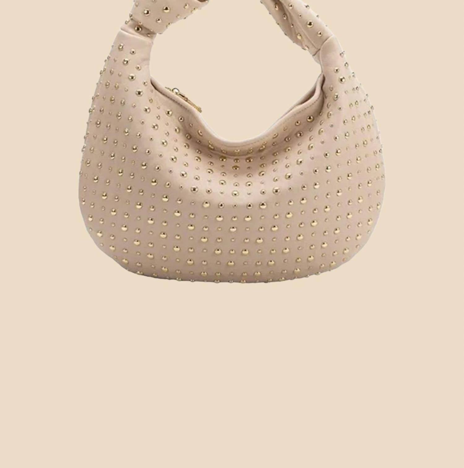 Женская сумка Brigitte Large с шипами на плечо в цвете bone Melie Bianco, Bone
Женская сумка Brigitte Large с шипами на плечо в цвете bone Melie Bianco, Bone