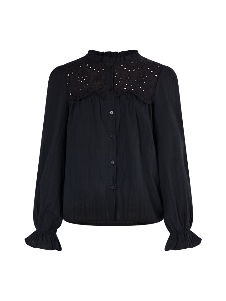 DreiMaster Женская блузка с длинными рукавами черного цвета
DreiMaster Женская блузка с длинными рукавами черного цвета