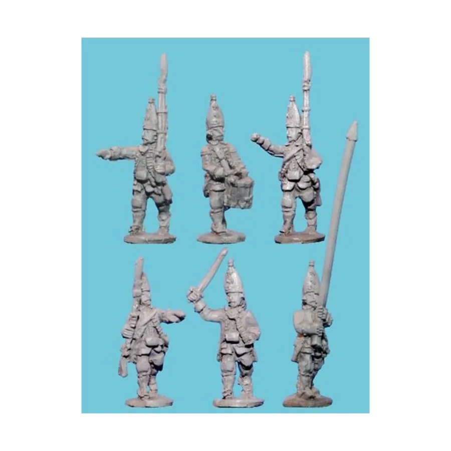 Зимняя форма гренадерского командования, Age of Reason Miniatures - Seven Years War - Russian (15mm)
Зимняя форма гренадерского командования, Age of Reason Miniatures - Seven Years War - Russian (15mm)