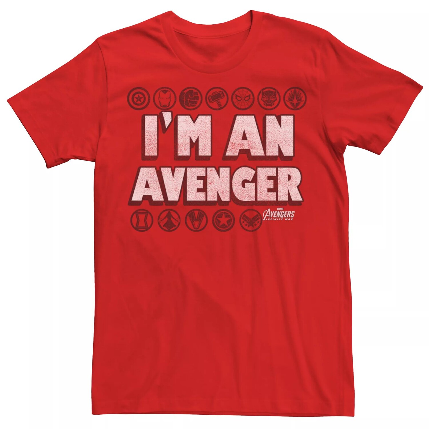 Мужская футболка Avengers Infinity War I’m Avenger Tee Licensed Character
Мужская футболка Avengers Infinity War I’m Avenger Tee Licensed Character