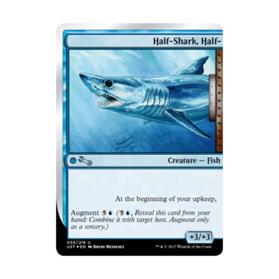 CCG Полуакула, Полу- (U), MTG - Unstable
CCG Полуакула, Полу- (U), MTG - Unstable