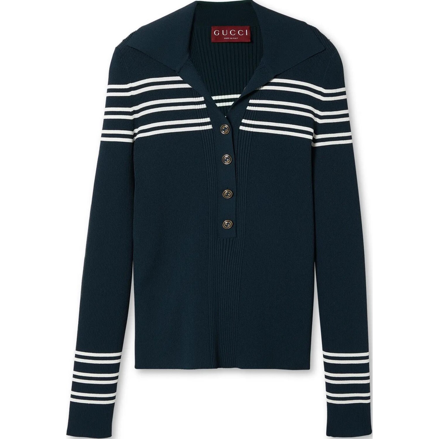 Рубашка поло женская темно-синяя Gucci
Рубашка поло женская темно-синяя Gucci