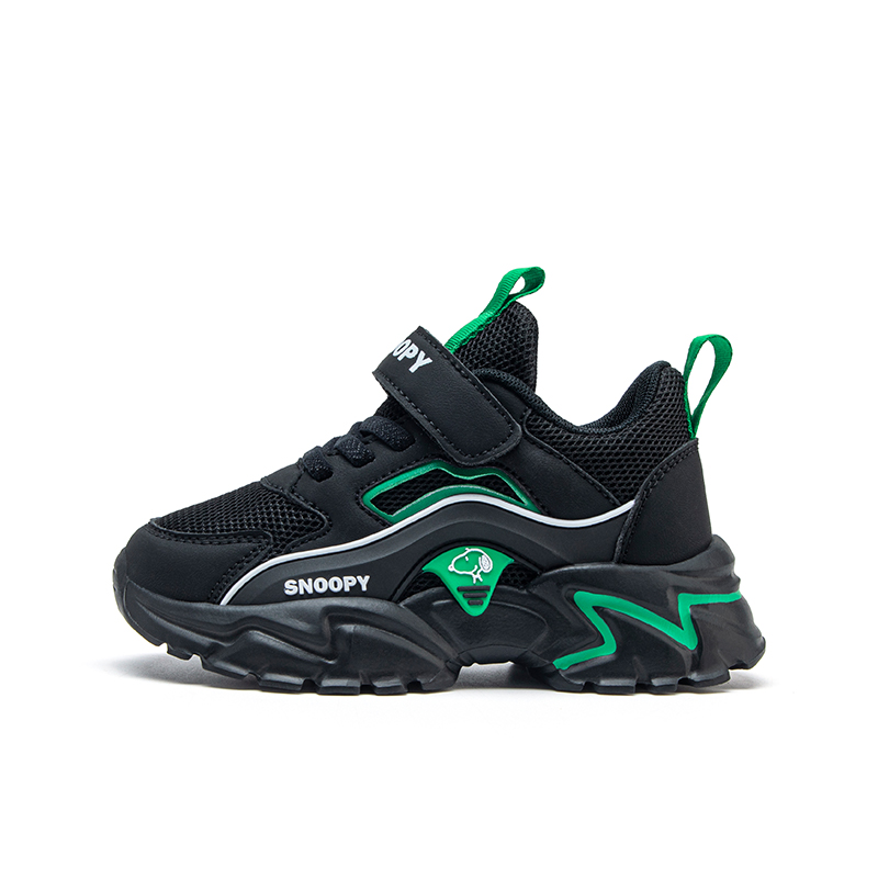 Детские повседневные нескользящие дышащие износостойкие амортизирующие кроссовки Kids' SNOOPY, черный/зеленый
Детские повседневные нескользящие дышащие износостойкие амортизирующие кроссовки Kids' SNOOPY, черный/зеленый