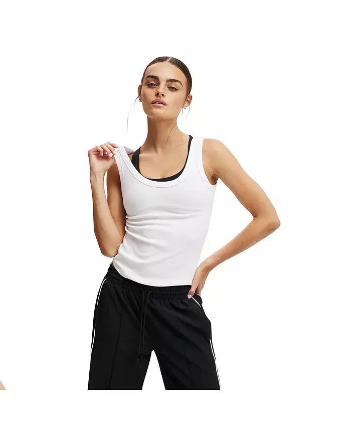 Женская майка Active Rib COTTON ON, белый
Женская майка Active Rib COTTON ON, белый