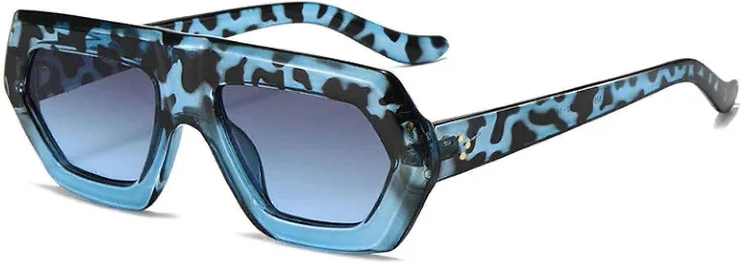 Модные женские солнцезащитные очки с градиентным переходом цвета, леопардовый принт, ретро-очки, мужские очки с прозрачными линзами, оправа UV400 HHZZYVY, Blue Leopard
Модные женские солнцезащитные очки с градиентным переходом цвета, леопардовый принт, ретро-очки, мужские очки с прозрачными линзами, оправа UV400 HHZZYVY, Blue Leopard