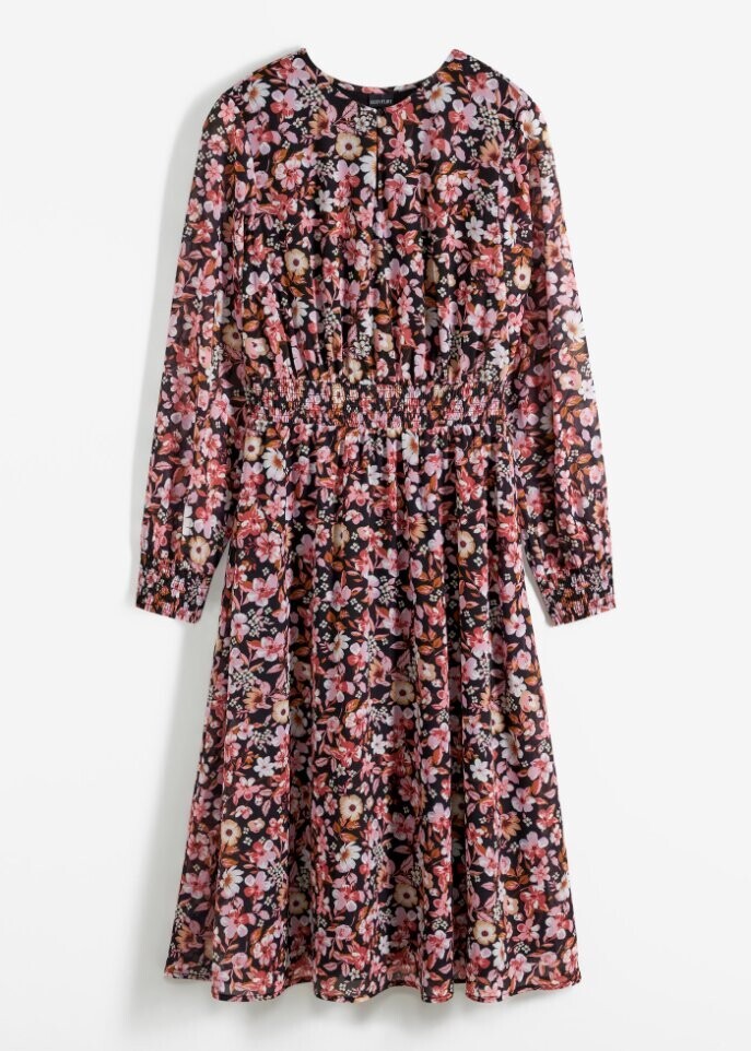 Шифоновое платье Bodyflirt, черный
Шифоновое платье Bodyflirt, черный