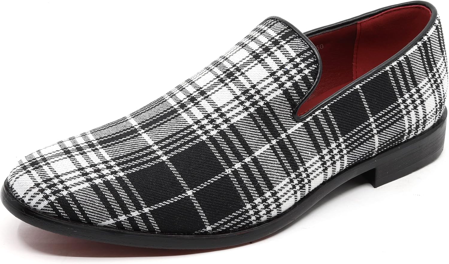 Мужские винтажные клетчатые модные туфли-слипоны для смокинга SM-50 Metrocharm, белый/черный
Мужские винтажные клетчатые модные туфли-слипоны для смокинга SM-50 Metrocharm, белый/черный
