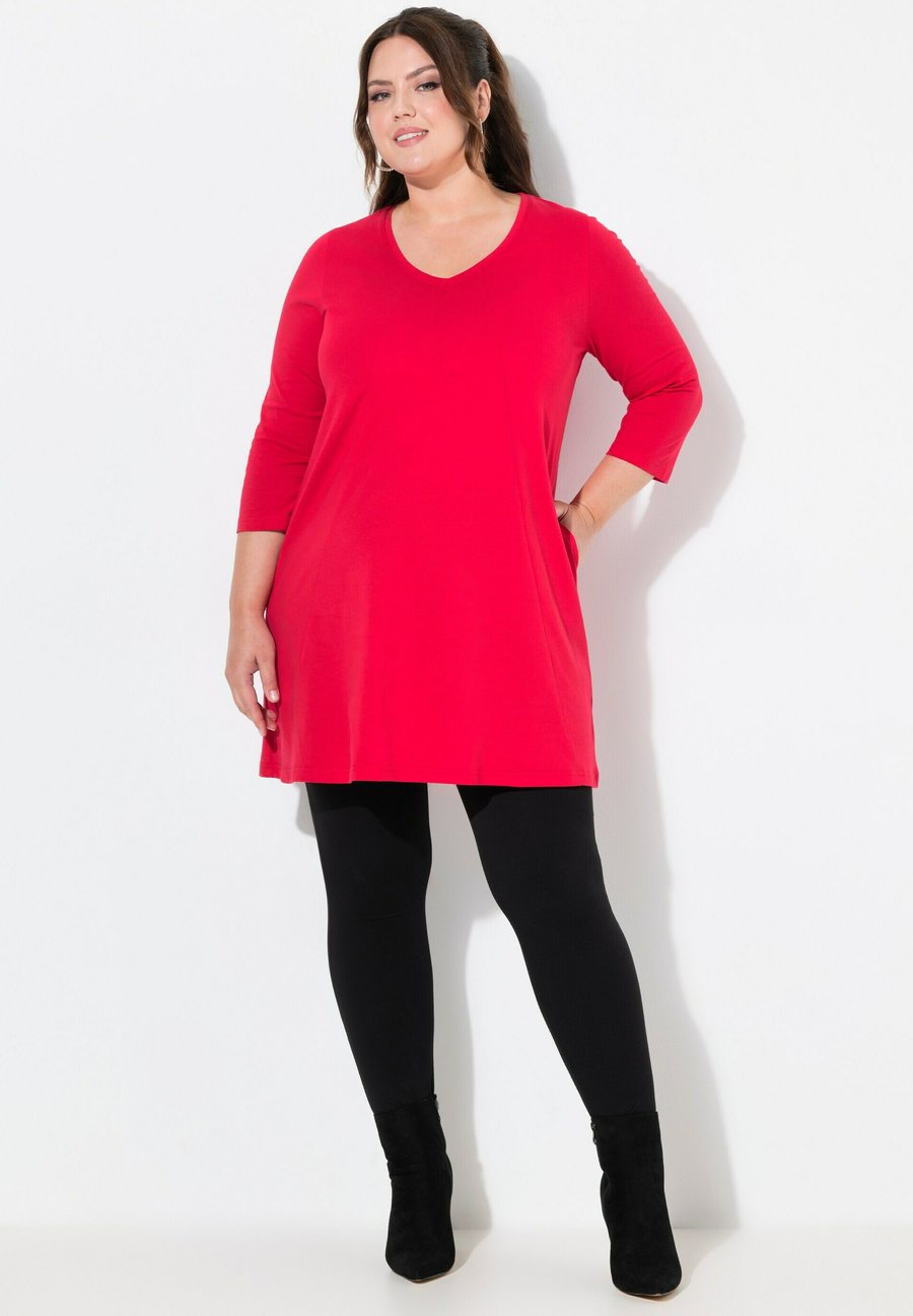 Топ Ulla Popken V-NECK , Lychee/Light Pink
Топ Ulla Popken V-NECK , Lychee/Light Pink