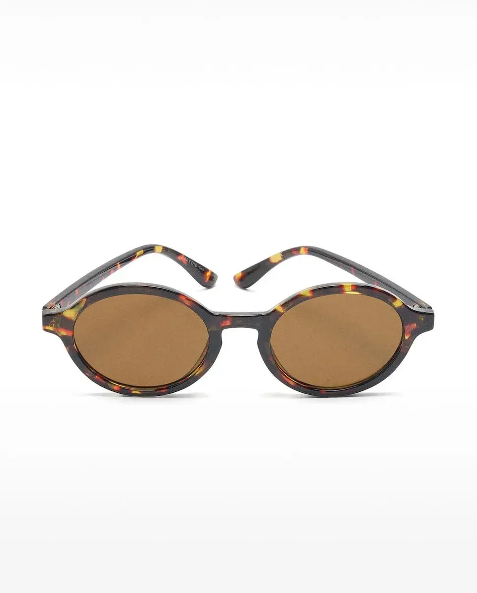 Женские солнцезащитные очки с защитой от ультрафиолета, круглой формы и принтом под звериную шкуру Parfois, коричневый
Женские солнцезащитные очки с защитой от ультрафиолета, круглой формы и принтом под звериную шкуру Parfois, коричневый