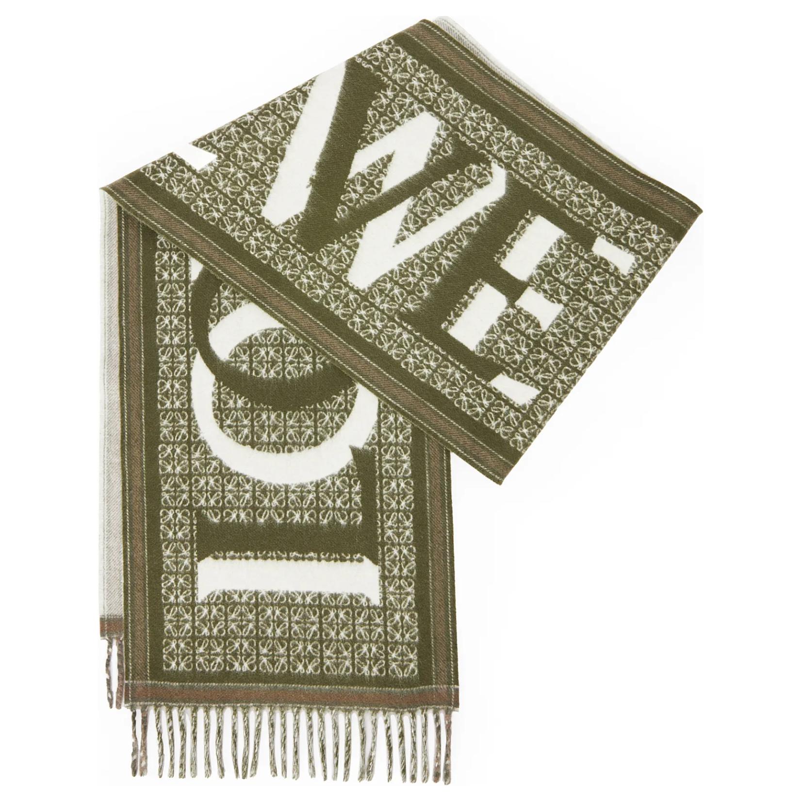 Шерсть, кашемир, кашемировые вязаные шарфы для женщин тёмно-зелёный LOEWE
Шерсть, кашемир, кашемировые вязаные шарфы для женщин тёмно-зелёный LOEWE