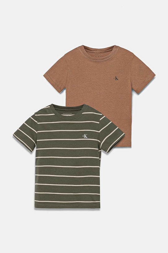 Хлопковая футболка 2 шт Calvin Klein Jeans, белый
Хлопковая футболка 2 шт Calvin Klein Jeans, белый