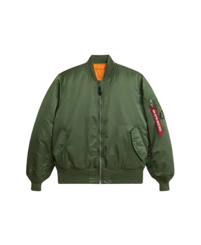 Куртка-Бомбер Ma-1 Heritage Alpha Industries, зеленый
Куртка-Бомбер Ma-1 Heritage Alpha Industries, зеленый