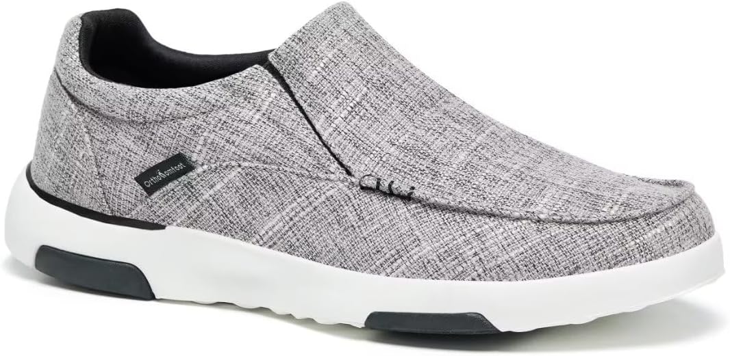 Мужские ортопедические удобные мокасины OrthoComfoot с поддержкой свода стопы, ортопедические лоферы при подошвенном фасците, повседневные винтажные прогулочные туфли из ткани для облегчения боли в стопе и пятке, светло-серый
Мужские ортопедические удобные мокасины OrthoComfoot с поддержкой свода стопы, ортопедические лоферы при подошвенном фасците, повседневные винтажные прогулочные туфли из ткани для облегчения боли в стопе и пятке, светло-серый