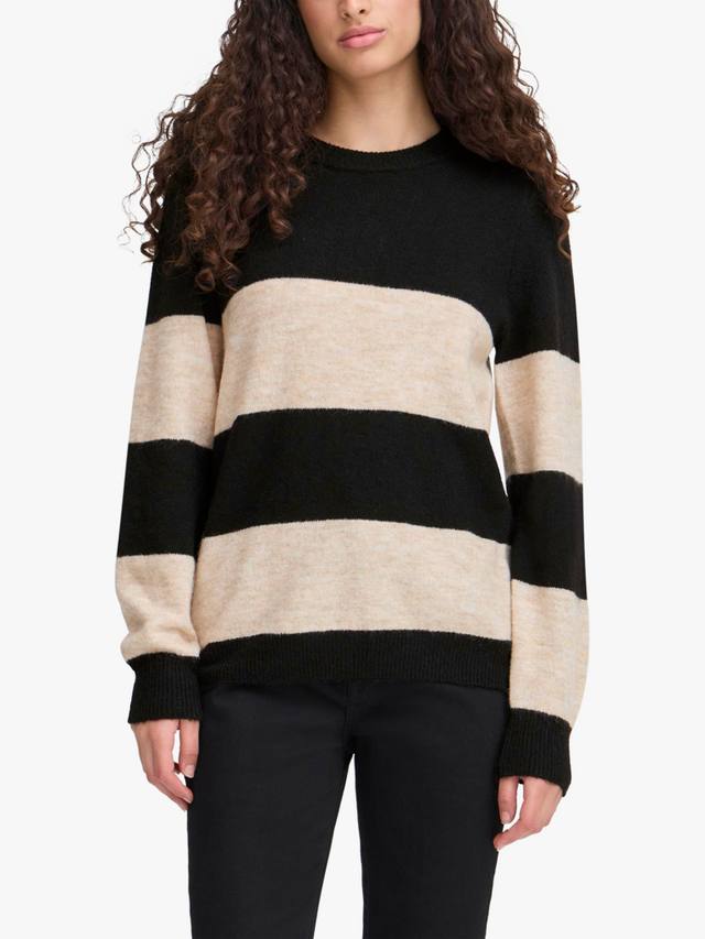 Свитер Edeen в полоску ICHI, Meteorite/Multi
Свитер Edeen в полоску ICHI, Meteorite/Multi