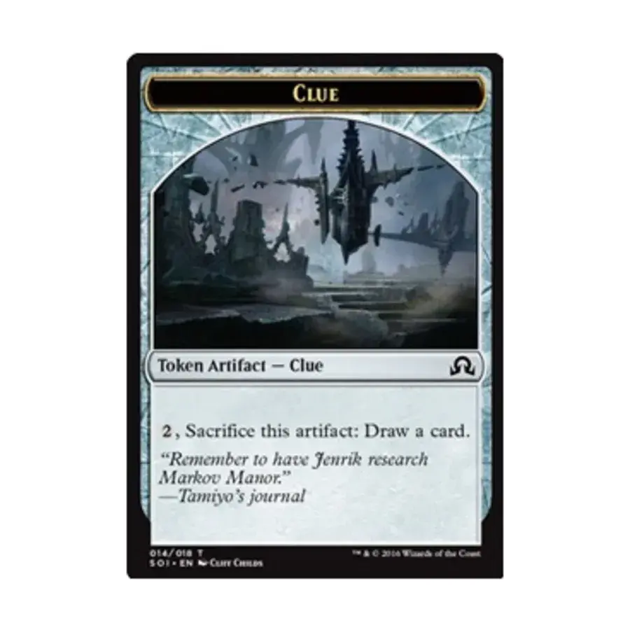 CCG Подсказка № 14 — Жетон (T), MTG - Shadows Over Innistrad
CCG Подсказка № 14 — Жетон (T), MTG - Shadows Over Innistrad