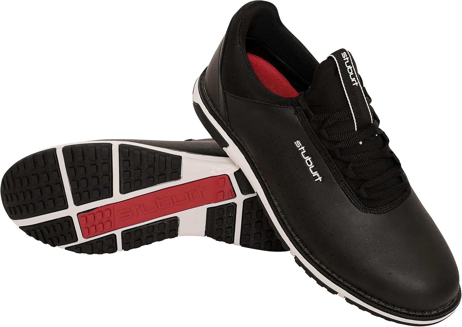 Мужские водонепроницаемые гольф-туфли Evolve Classic без шипов Stuburt, черный
Мужские водонепроницаемые гольф-туфли Evolve Classic без шипов Stuburt, черный