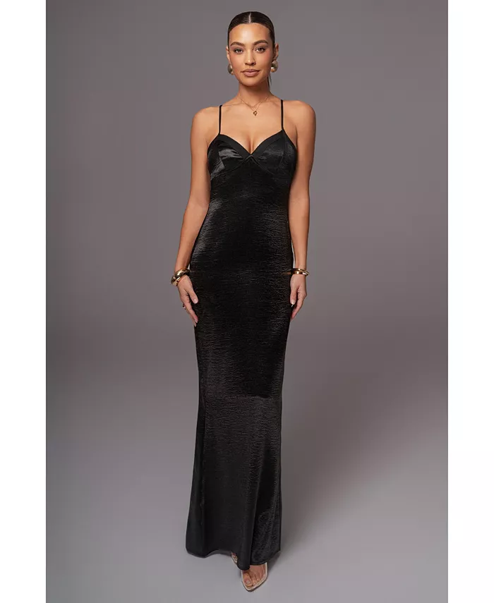 Женское сюрреалистичное сатиновое макси-платье JLUXLABEL, черный
Женское сюрреалистичное сатиновое макси-платье JLUXLABEL, черный