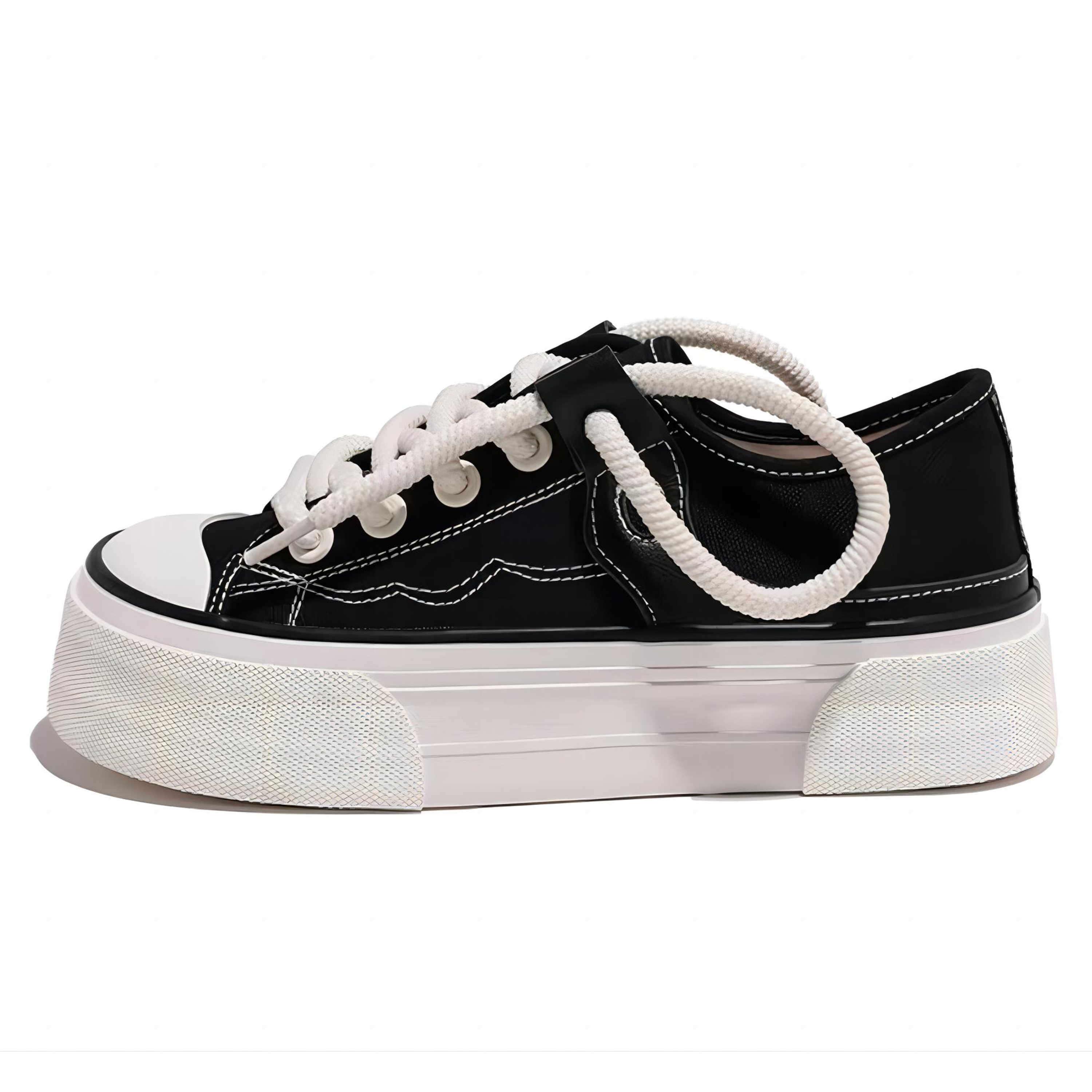 Женские низкие кеды из холста BINGO DUCK, черный
Женские низкие кеды из холста BINGO DUCK, черный