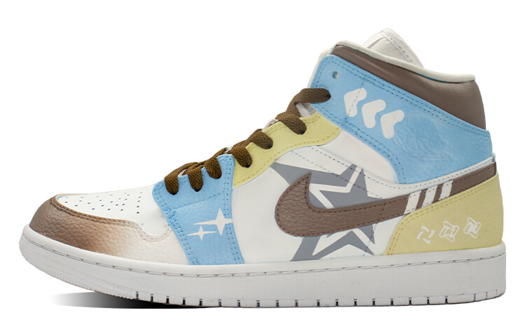 Кроссовки Air Jordan 1 Vintage Basketball Shoes Men Mid-top White/Brown, коричневый
Кроссовки Air Jordan 1 Vintage Basketball Shoes Men Mid-top White/Brown, коричневый