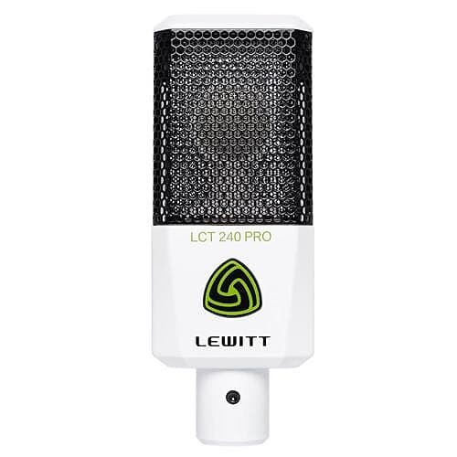 Конденсаторный микрофон Lewitt LCT-240-PRO-WHT Large-Diaphragm Condenser Microphone
Конденсаторный микрофон Lewitt LCT-240-PRO-WHT Large-Diaphragm Condenser Microphone