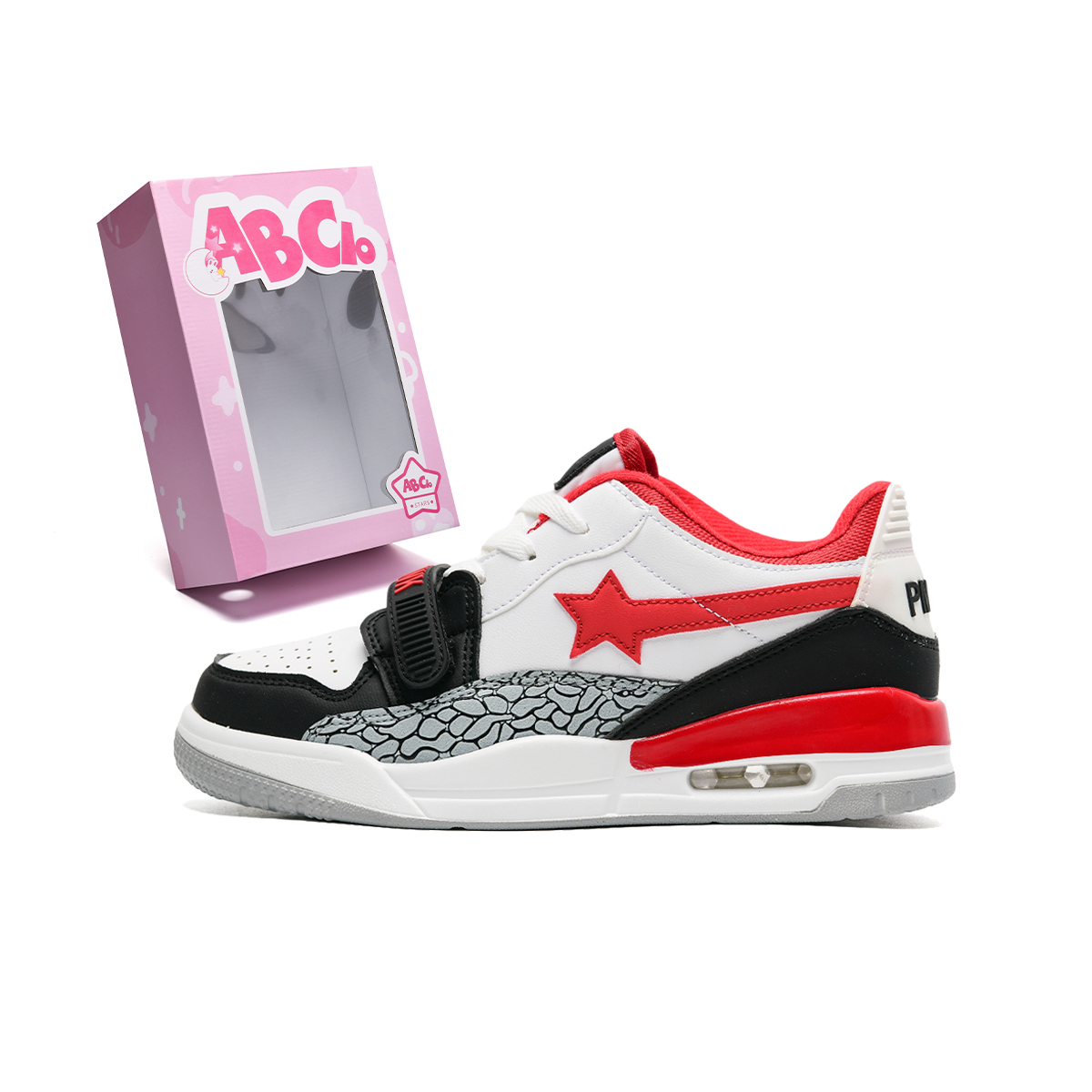 ABCIO Низкие скейтерские кроссовки унисекс бело-красные, цвет White Red
ABCIO Низкие скейтерские кроссовки унисекс бело-красные, цвет White Red