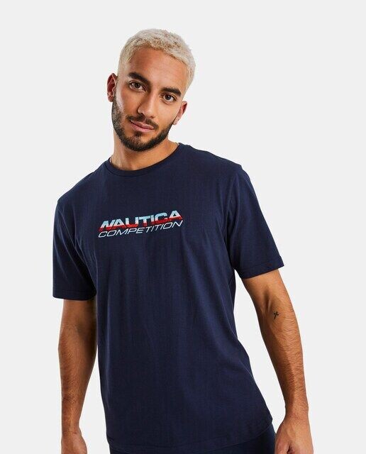 Мужская футболка с короткими рукавами Nautica, синий
Мужская футболка с короткими рукавами Nautica, синий