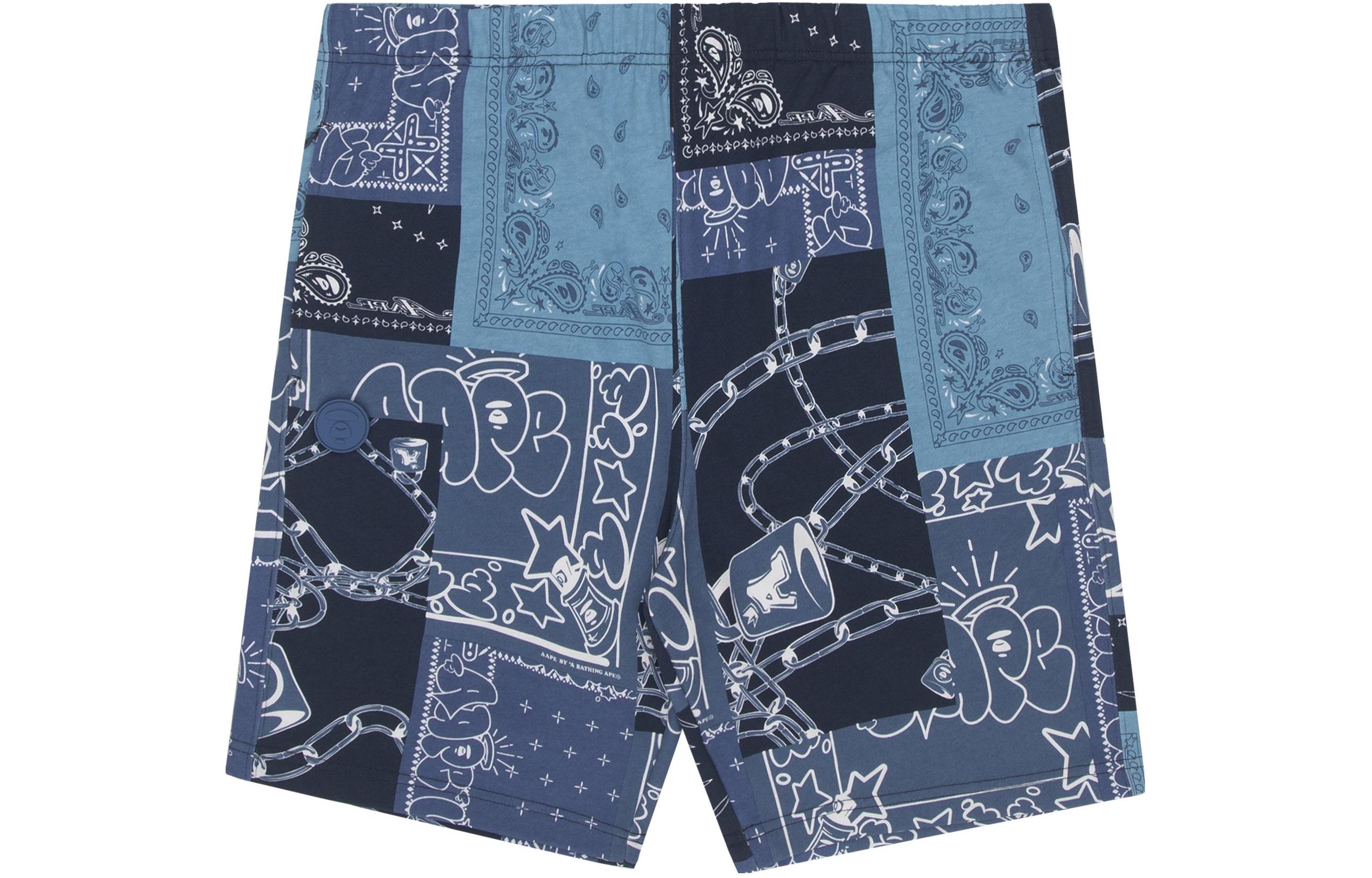 Повседневные шорты мужские Aape, синий
Повседневные шорты мужские Aape, синий