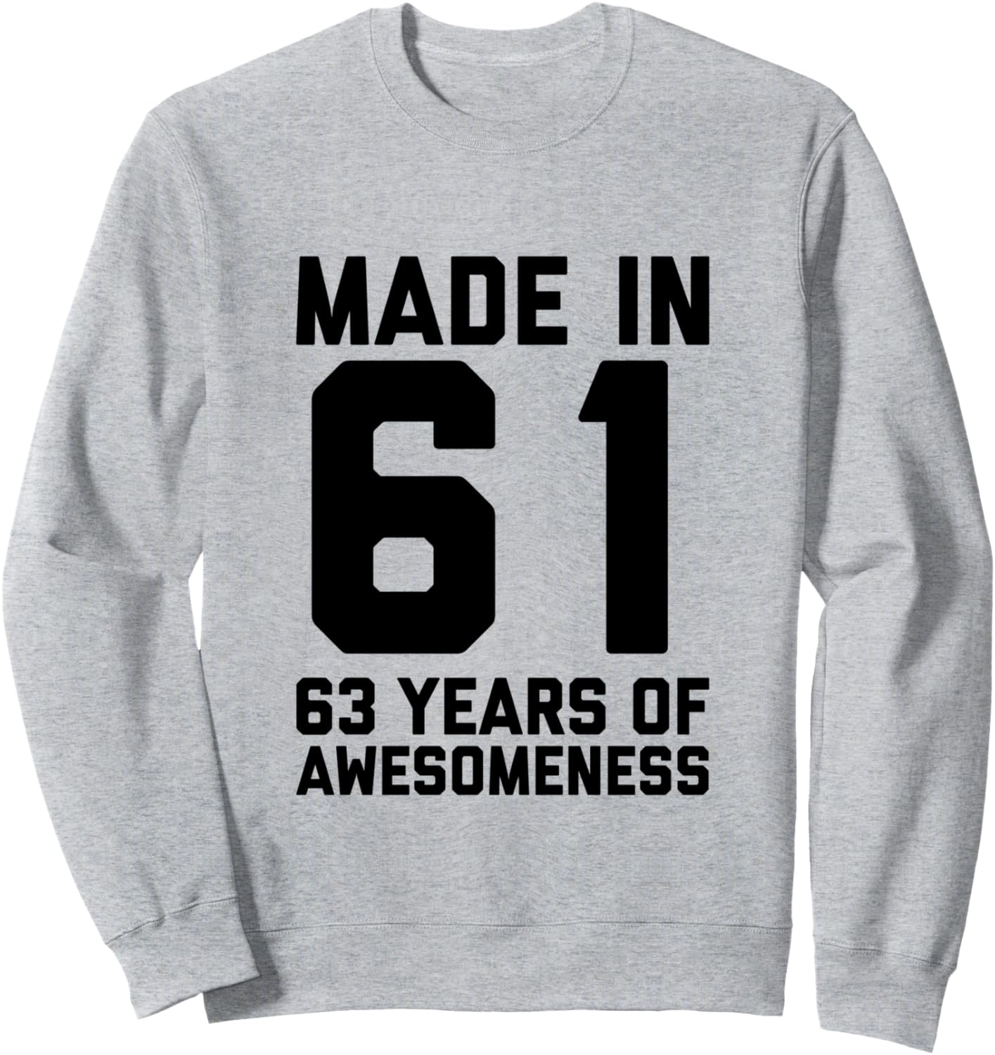 Толстовка на 63-й день рождения, подарок на 63-й день рождения для мужчин, женщин, папы, мамы, толстовка Birthday 63Rd Gift Son Daughter Happy Designs, серый
Толстовка на 63-й день рождения, подарок на 63-й день рождения для мужчин, женщин, папы, мамы, толстовка Birthday 63Rd Gift Son Daughter Happy Designs, серый