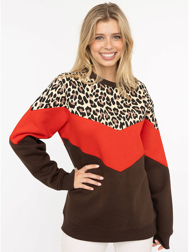 Толстовка Konny коричневого/оранжевого цвета Zwillingsherz
Толстовка Konny коричневого/оранжевого цвета Zwillingsherz